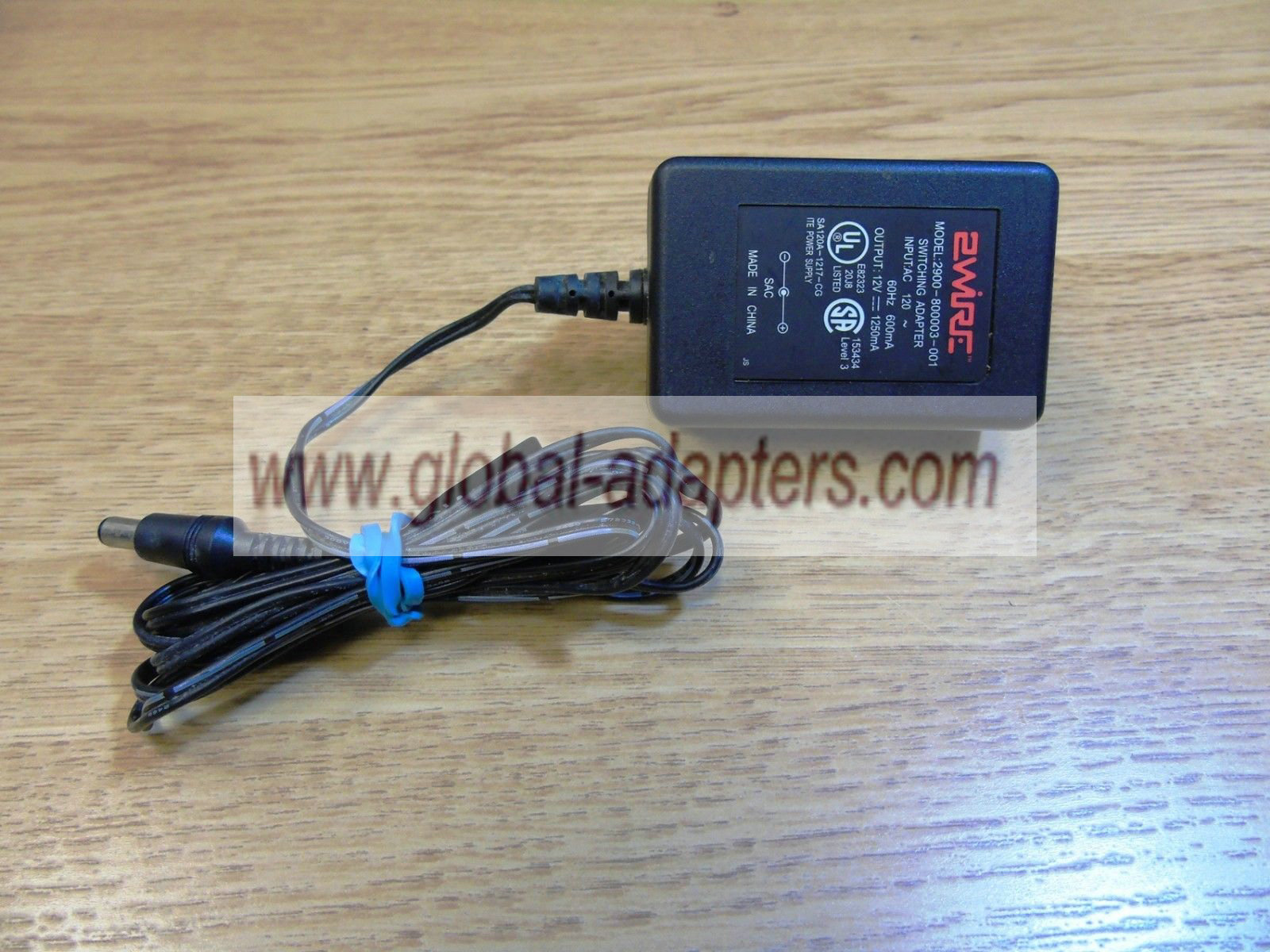 Genuine 12v 1250mA 2Wire 2900-800003-001 SA120A-1217-CG AC Adapter Genuine 12v 1250mA 2Wire 2900-800003-001 SA120A-1217-CG AC Adapter
